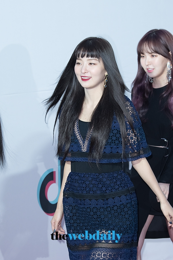 레드벨벳 슬기, ‘제27회 하이원 서울가요대상’레드카펫 포토월 행사
