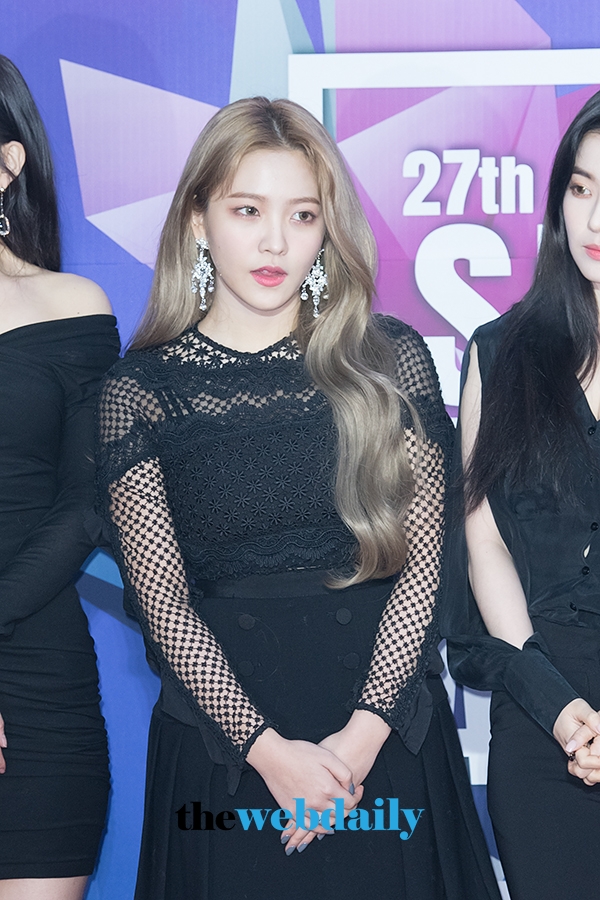 레드벨벳 예리, ‘제27회 하이원 서울가요대상’레드카펫 포토월 행사