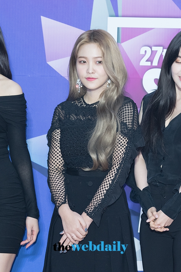 레드벨벳 예리, ‘제27회 하이원 서울가요대상’레드카펫 포토월 행사