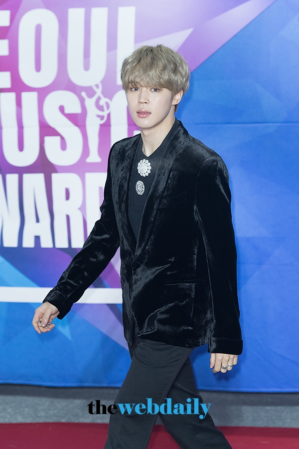 방탄소년단 지민, ‘제27회 하이원 서울가요대상’레드카펫 포토월 행사