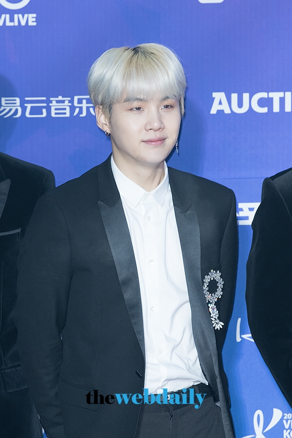 방탄소년단 슈가, ‘제27회 하이원 서울가요대상’레드카펫 포토월 행사
