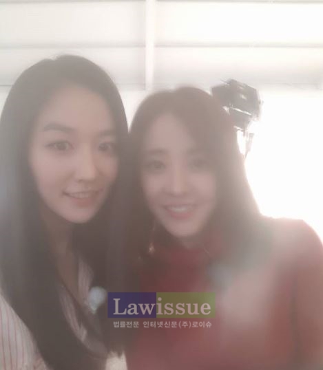 '우열을 가릴 수 없을 정도' 안미나, 옆에 강렬한 미녀 누구일까? 사진 보니...