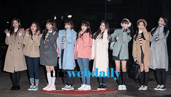 프로미스나인, KBS 뮤직뱅크 출근길