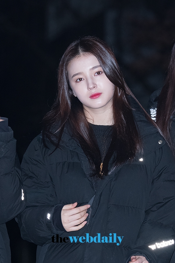모모랜드 낸시, KBS 뮤직뱅크 출근길