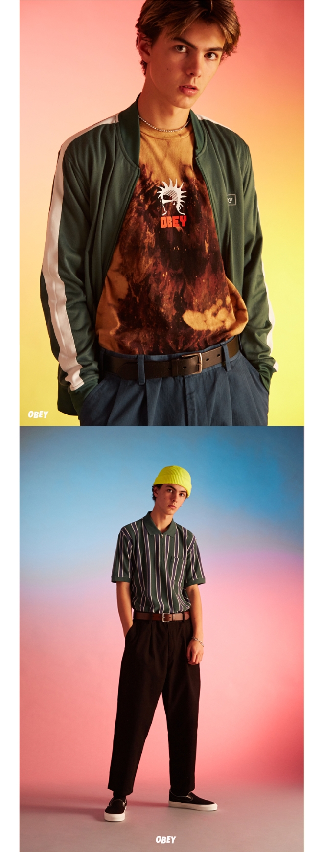 오베이 2018 봄 룩북 (사진=오베이)