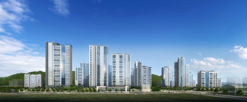 과천 위버필드 투시도.(사진=SK건설.롯데건설)