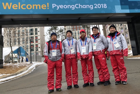 평창 동계 올림픽 폴리클리닉 한의과 의료진 (사진=한의사협회)
