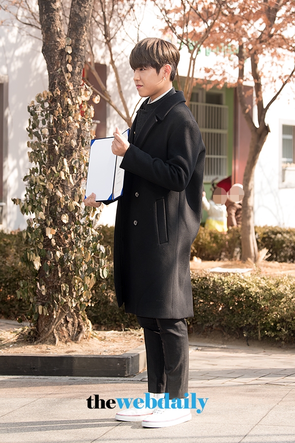 워너원(WannaOne) 박우진, 제29회 한국예술고등학교 졸업식 현장