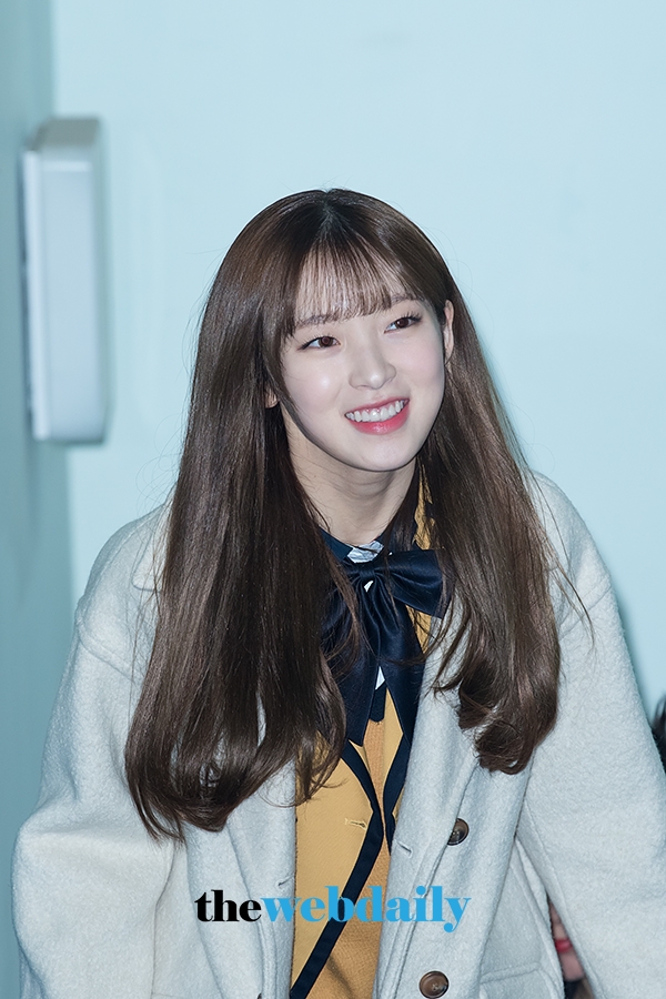 오마이걸 아린, 서울공연예술고등학교에서 졸업식 현장