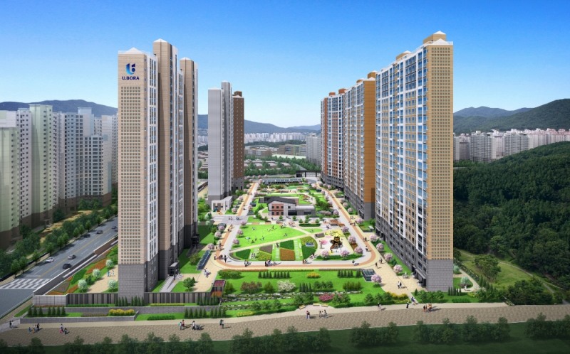 대구국가산단 반도유보라아이비파크 2.0 투시도. (사진=반도건설)