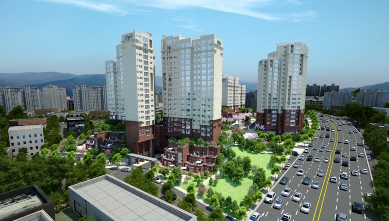 동선2구역 재개발 조감도.(사진=제일건설)