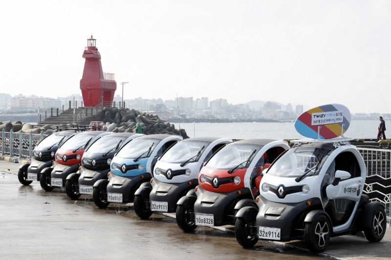 트위지 하이파이브 로드 트립.(사진=르노삼성자동차)