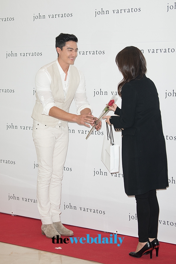 다니엘 헤니, '존바바토스(john varvatos)' 팬사인회 현장