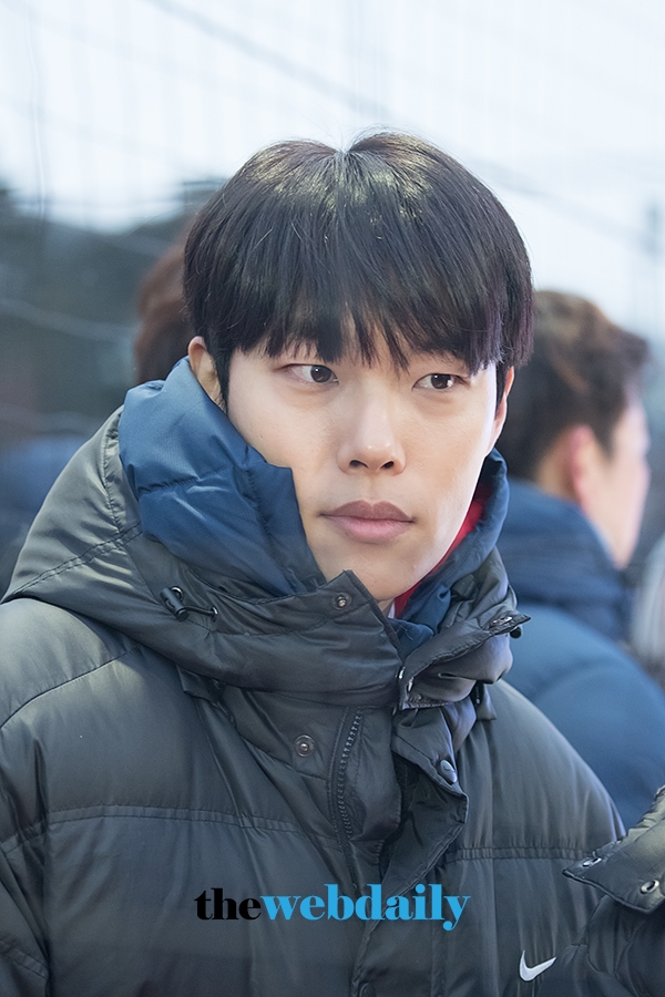 류준열, 나이키 '미친존재감 스노우 풋볼 리그' 현장