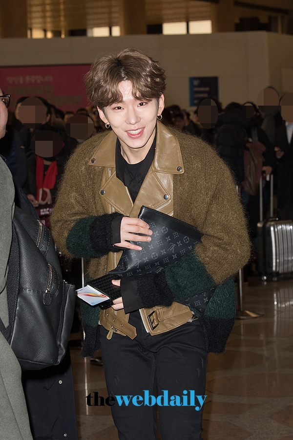 몬스타엑스(MONSTAX) 기현, 김포국제공항 출국 현장