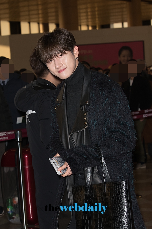 몬스타엑스(MONSTAX) 아이엠, 김포국제공항 출국 현장