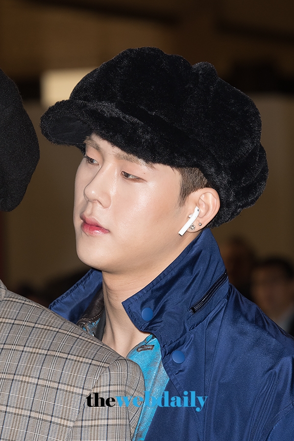 몬스타엑스(MONSTAX) 주헌, 김포국제공항 출국 현장