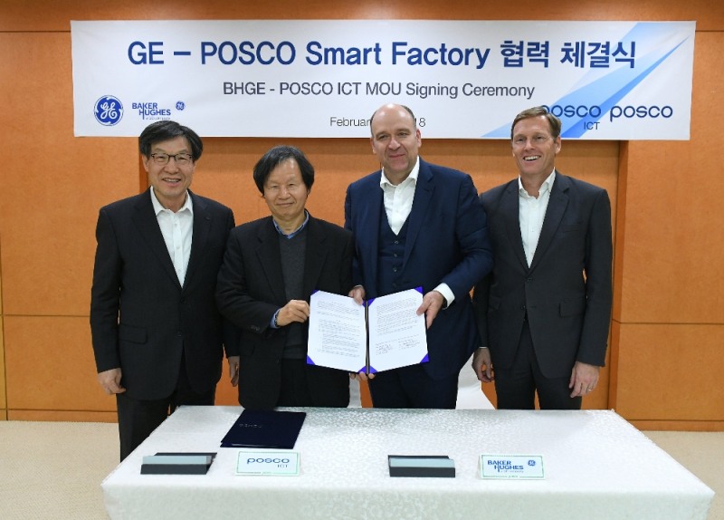 GE MOU 스마트팩토리 CEO 최두환사장 (사진=포스코)