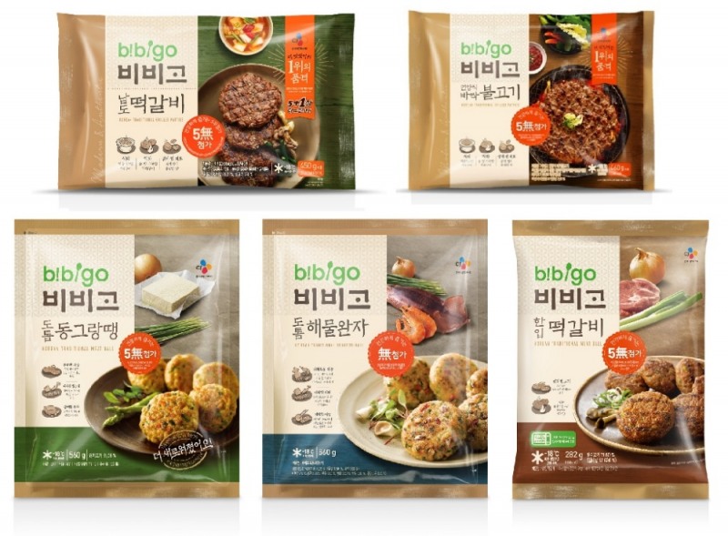 (사진=CJ제일제당 비비고 한식반찬 5종)