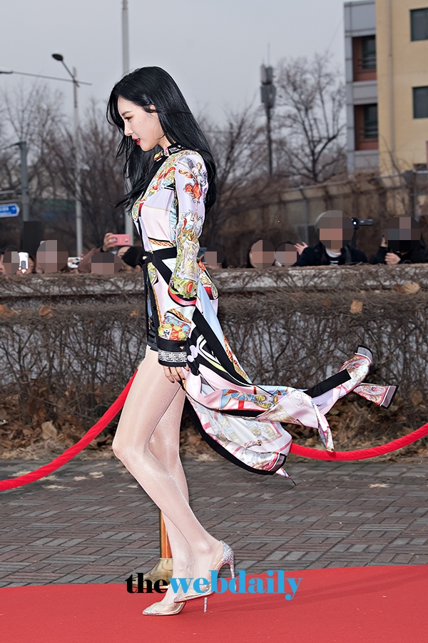선미, 2018 가온차트 K-POP 어워드 레드카펫 행사