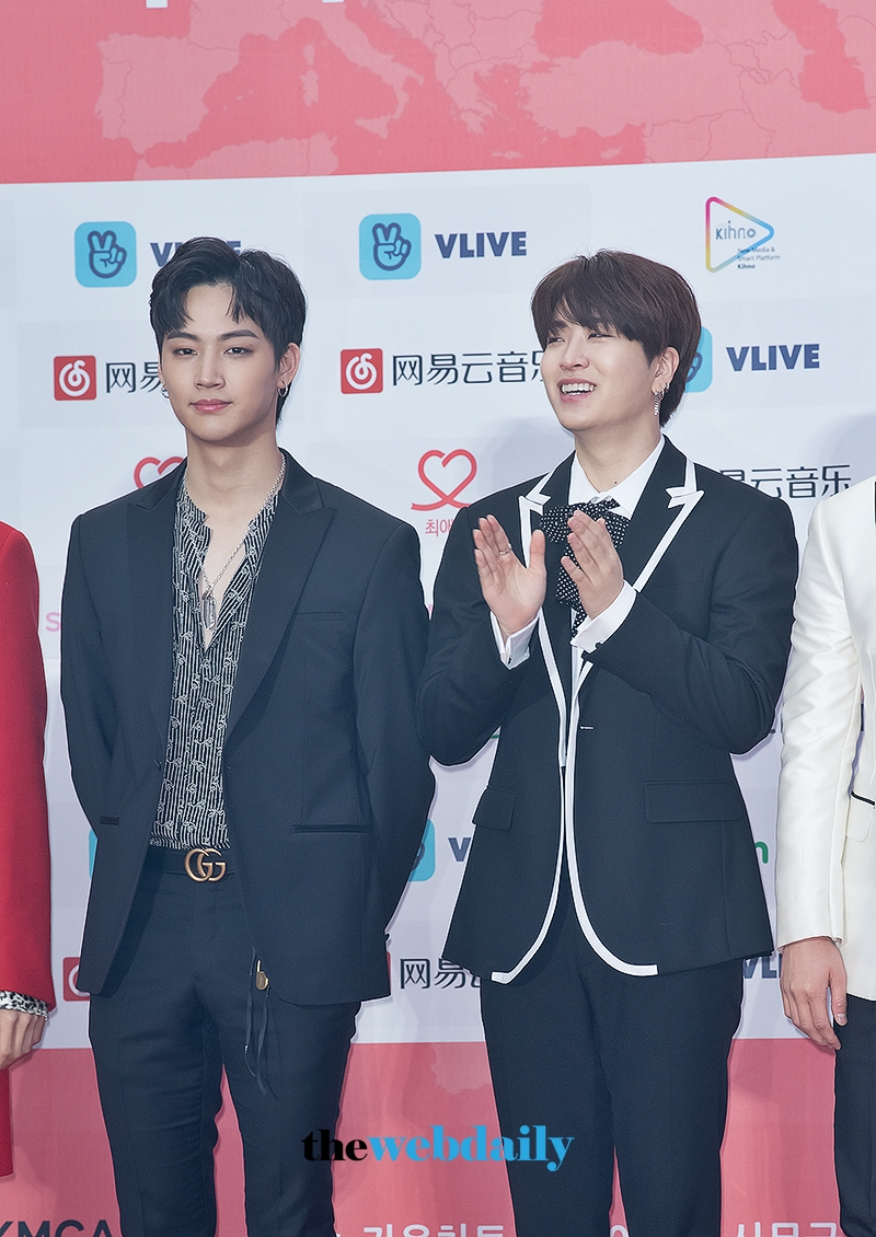 갓세븐(GOT7) 제이비-영재, 2018 가온차트 K-POP 어워드 레드카펫 행사