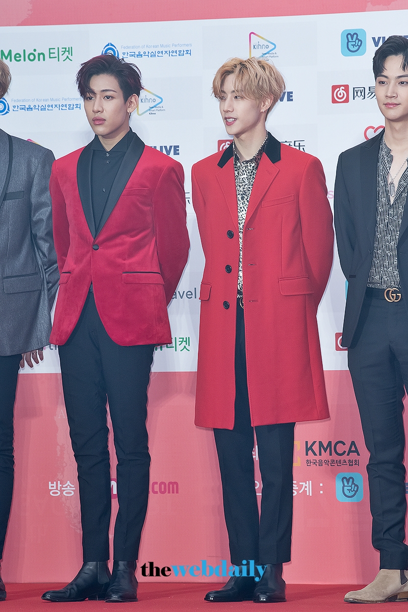 갓세븐(GOT7) 뱀뱀-마크, 2018 가온차트 K-POP 어워드 레드카펫 행사