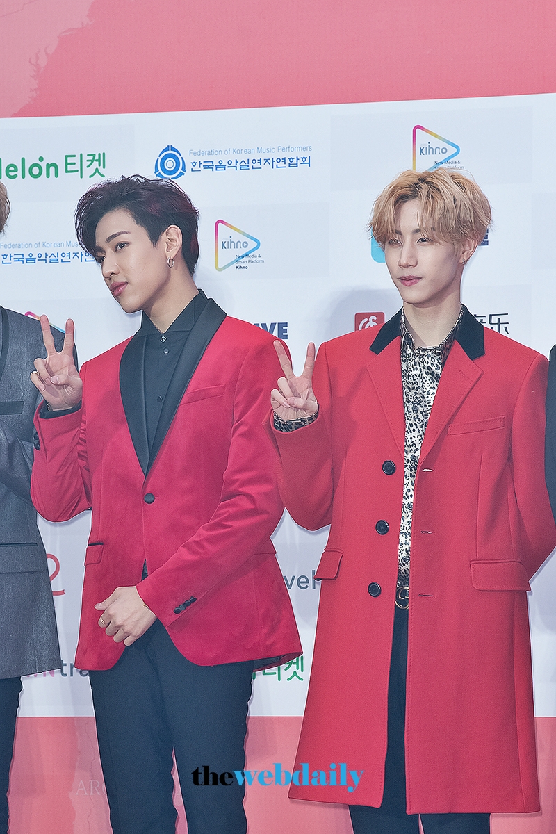 갓세븐(GOT7) 뱀뱀-마크, 2018 가온차트 K-POP 어워드 레드카펫 행사