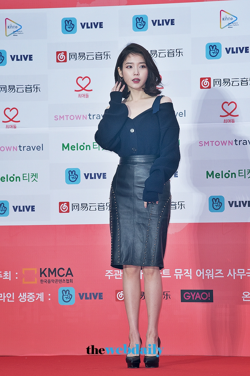 아이유, 2018 가온차트 K-POP 어워드 레드카펫 행사