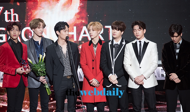 갓세븐(GOT7), 2018 가온차트 K-POP 어워드 행사