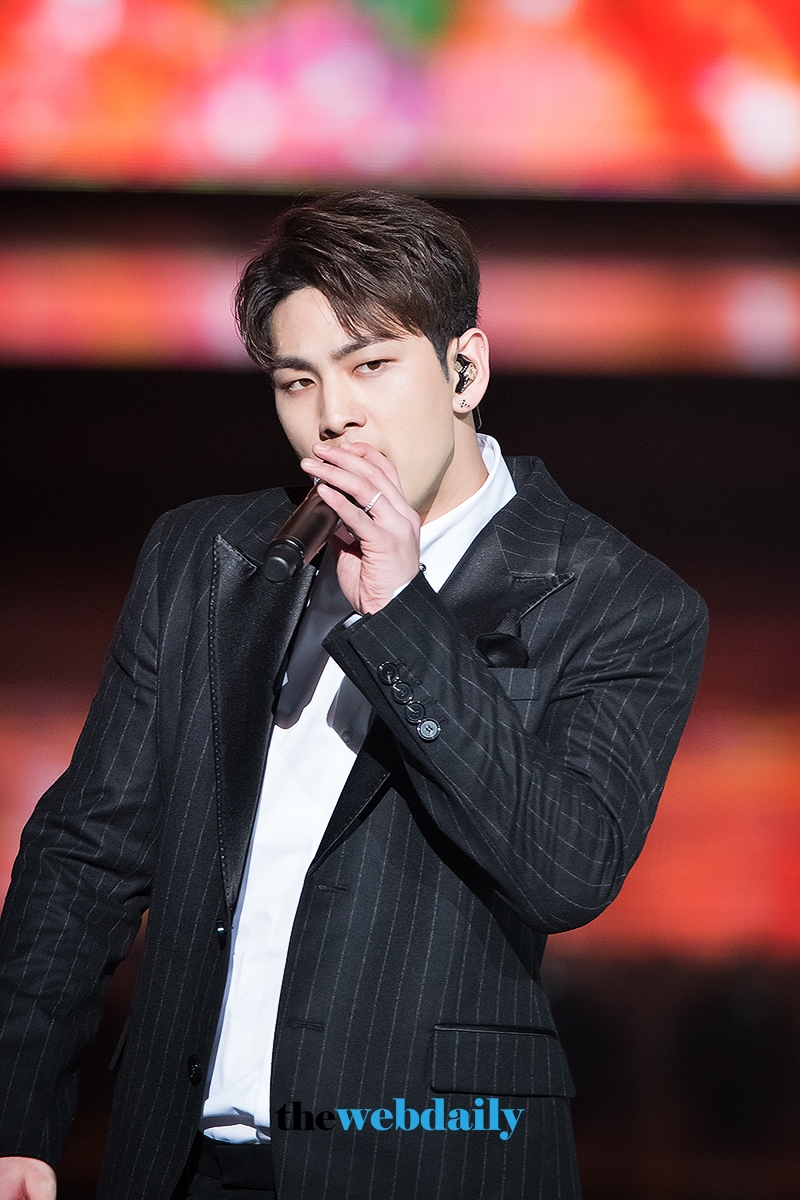 뉴이스트w 백호, 2018 가온차트 K-POP 어워드 행사