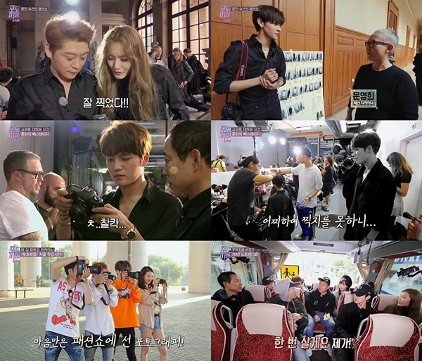 '포토피플' 김재중-사무엘, '패션쇼계의 DMZ'서 식은땀 흘린 이유