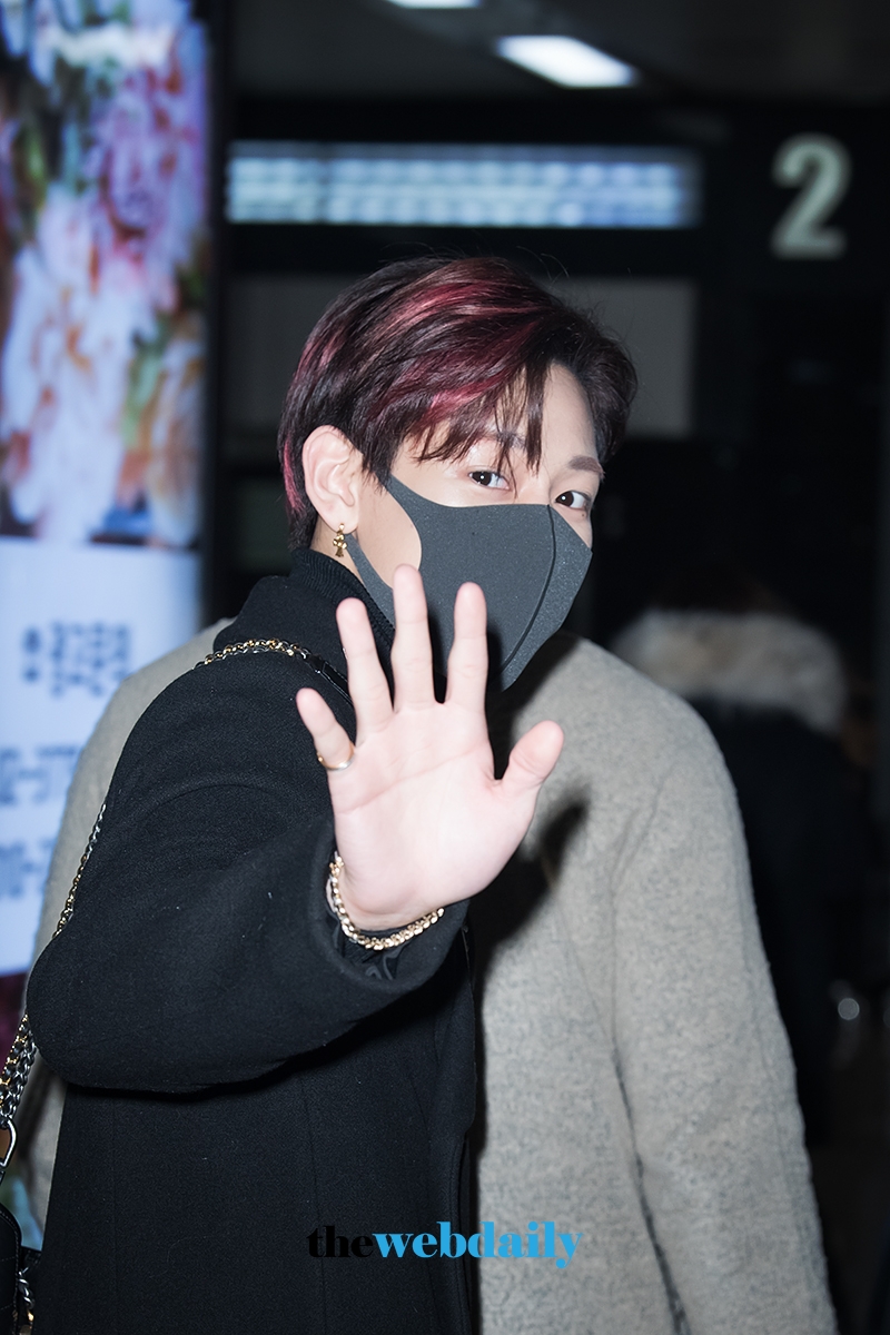 갓세븐(GOT7) 뱀뱀, 김포국제공항 입국 현장