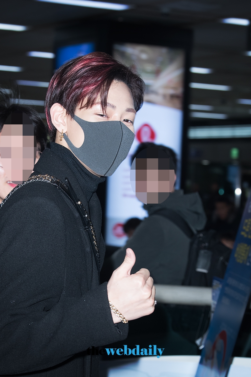 갓세븐(GOT7) 뱀뱀, 김포국제공항 입국 현장