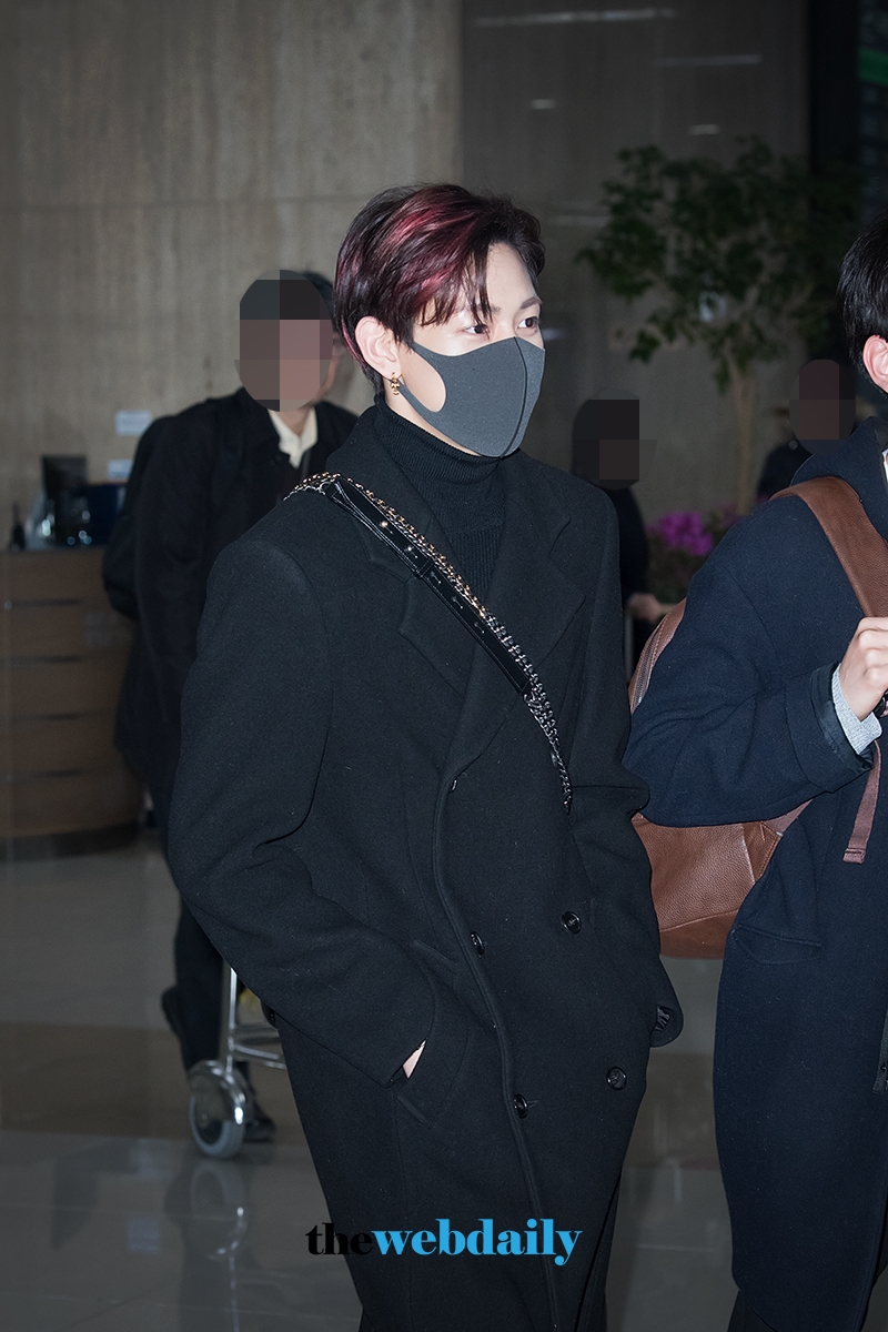 갓세븐(GOT7) 뱀뱀, 김포국제공항 입국 현장