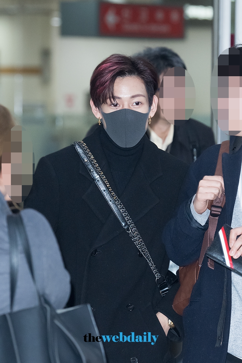 갓세븐(GOT7) 뱀뱀, 김포국제공항 입국 현장