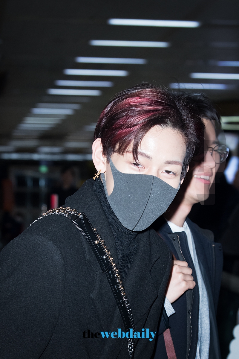 갓세븐(GOT7) 뱀뱀, 김포국제공항 입국 현장