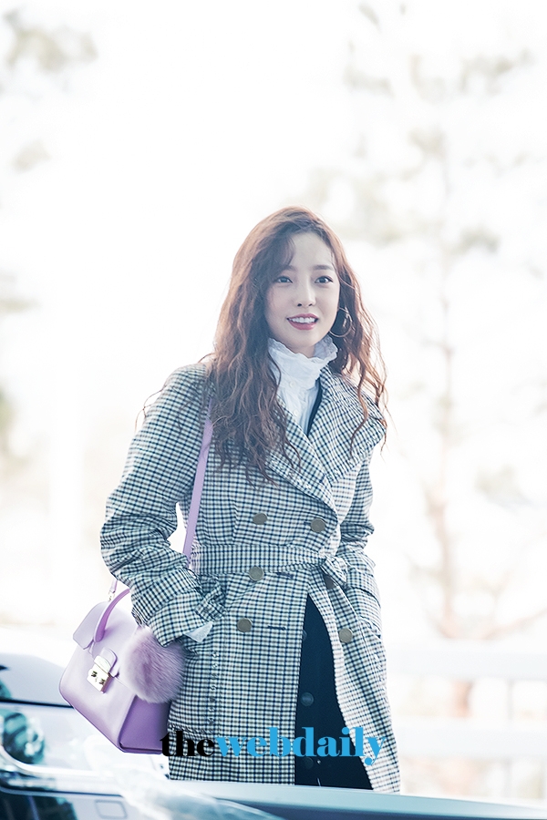 구하라, 인천국제공항 출국 현장