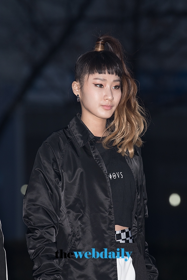 걸카인드 지강, 뮤직뱅크 출근길 현장