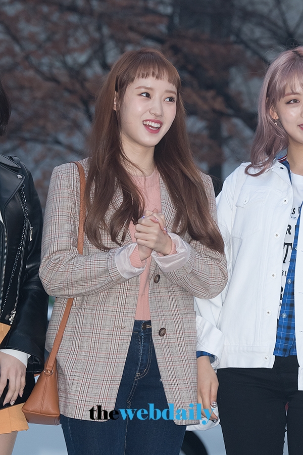 위키미키 세이, 뮤직뱅크 출근길 현장