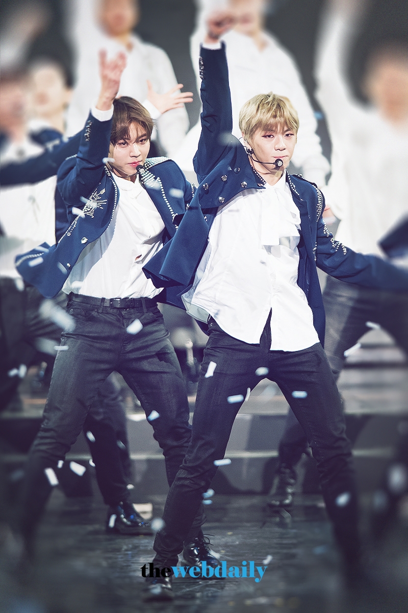 워너원 박지훈-강다니엘, 2018 가온차트 K-POP 어워드 시상식