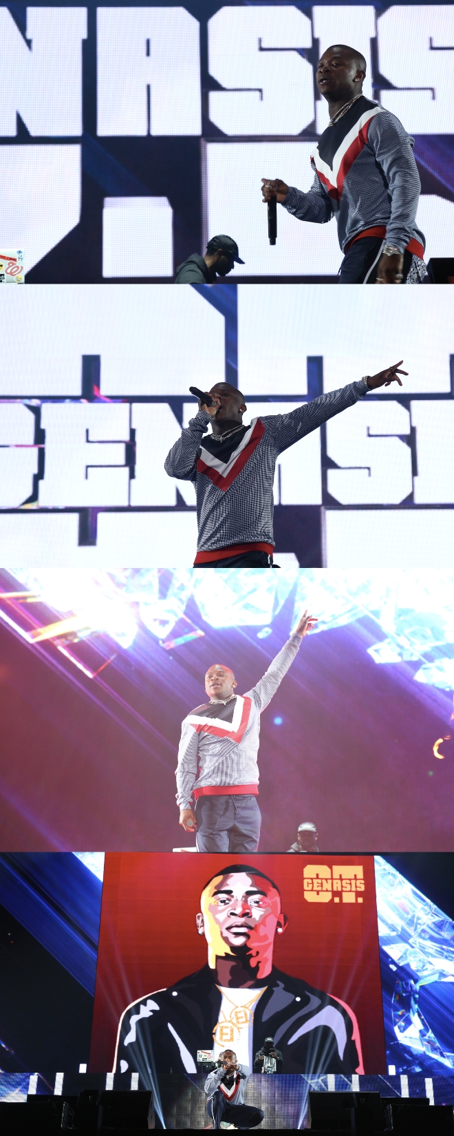 24일 오티 제나시스(O. T. Genasis)가 르그랜드 힙합 페스티벌 무대에 올랐다. (사진=더파워)