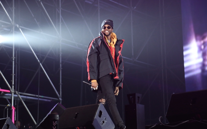 24일 투 체인즈(2 Chainz)가 르그랜드 힙합 페스티벌 무대에 올랐다. (사진=더파워)