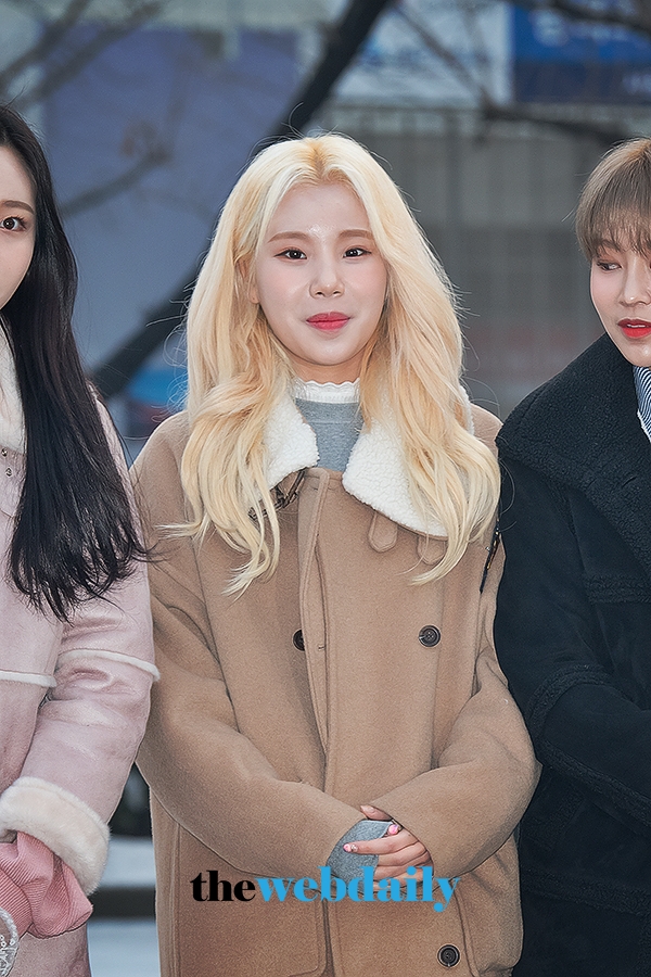 모모랜드 주이, 뮤직뱅크 출근길 현장
