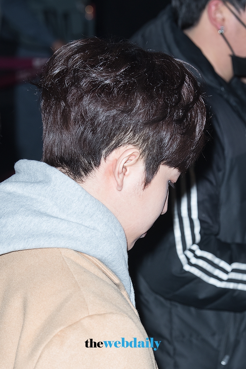 워너원(WannaOne) 김재환, 김포국제공항 국내선 출국 현장