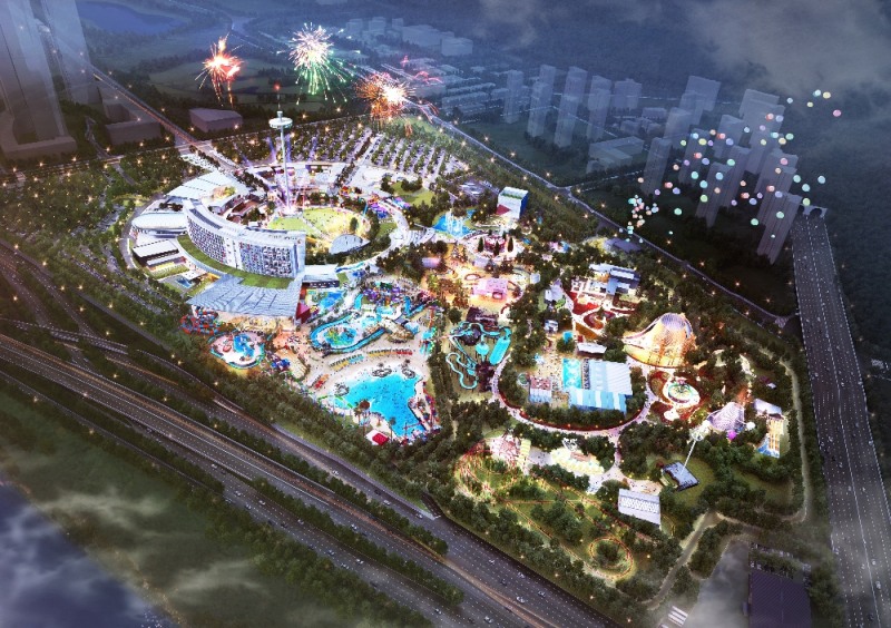 송도테마파크 조감도.(사진=부영)