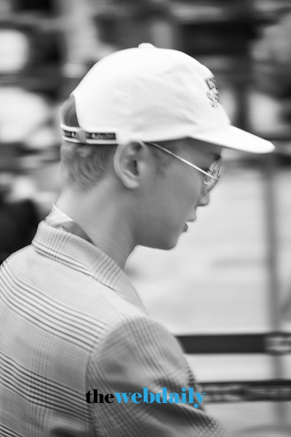 샤이니 키, 김포국제공항 출국 현장