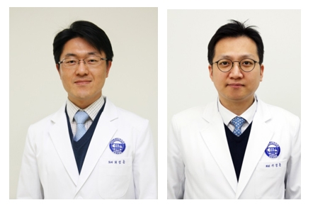 (사진=분당차병원 왼쪽부터 외과 최성훈, 이식외과 이정준 교수)