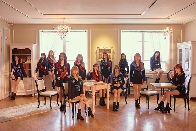 우주소녀, '꿈꾸는 마음으로' 컴백 동시에 음반차트 1위