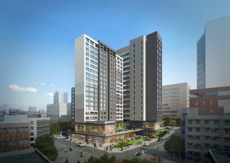 논현 아이파크 투시도.(사진=HDC아이앤콘스)