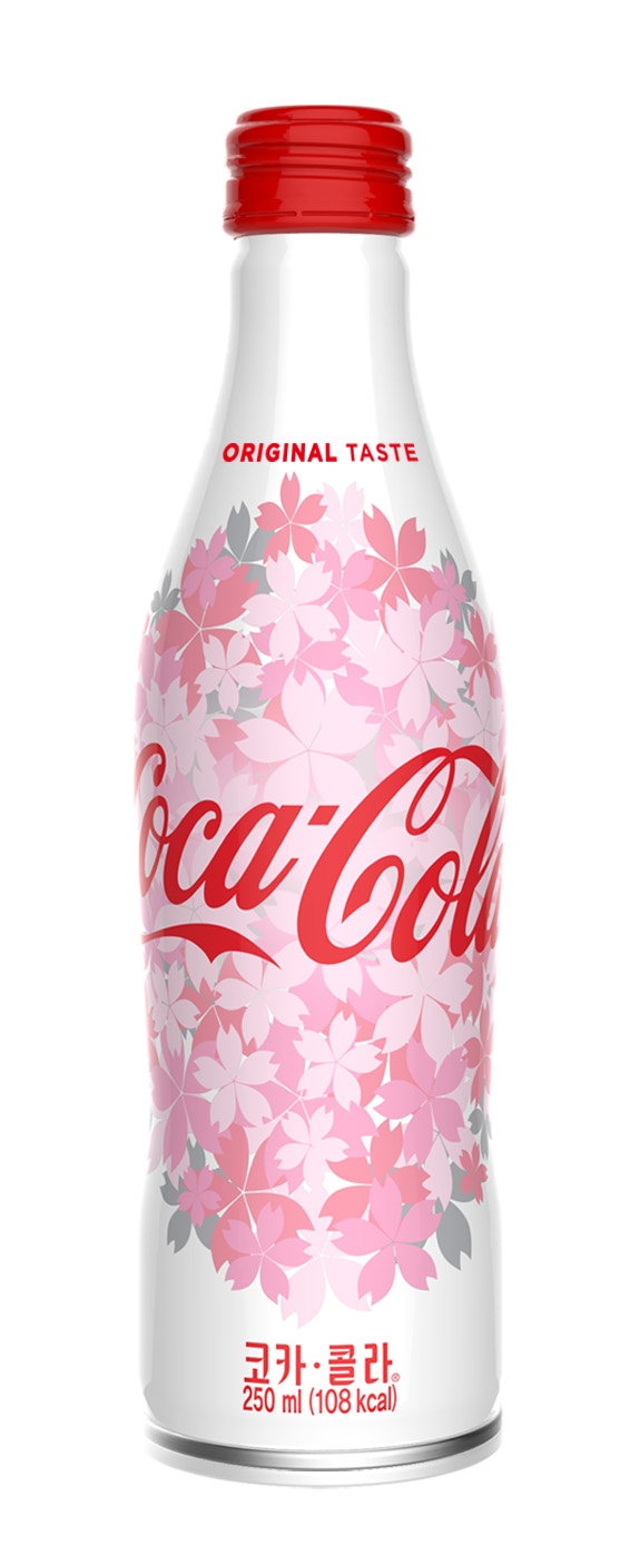 벚꽃 에디션 250ml 알보틀.(사진= 코카-콜라)